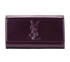 Belle De Jour Clutch, &pound;375, Handbags, Purple, Patent Leather, Front view